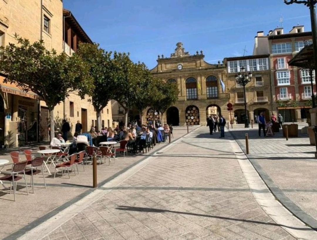 Ferienwohnung Atico Luminoso En Pleno Centro De Haro Exterior foto