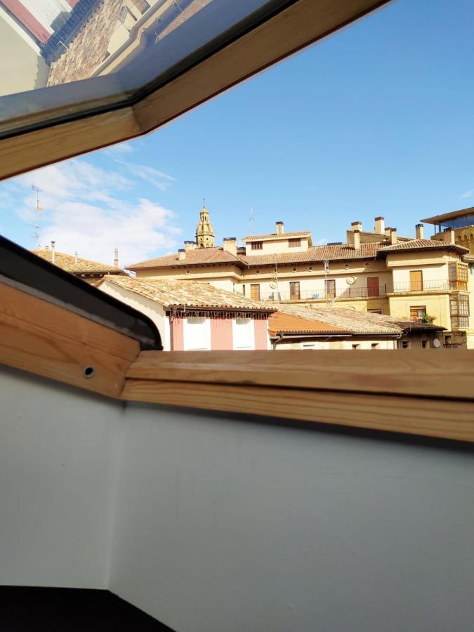 Ferienwohnung Atico Luminoso En Pleno Centro De Haro Exterior foto